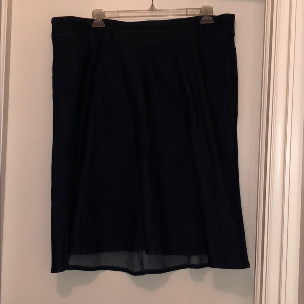 Denim skirt